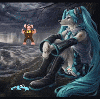 Sad Hatsune Miku GIF
