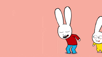 Valentines Day Bunny GIF by Simon Super Rabbit