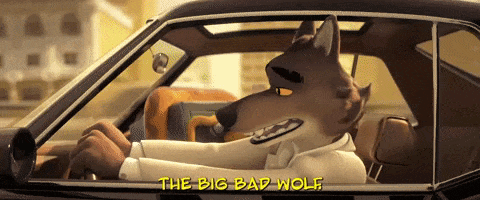 The Big Bad Wolf GIF by TheBadGuysMovie