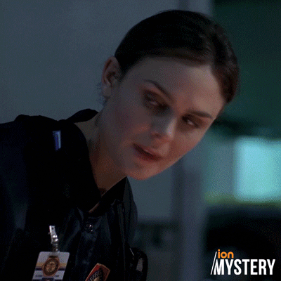 Emily Deschanel Wow GIF by ION Mystery