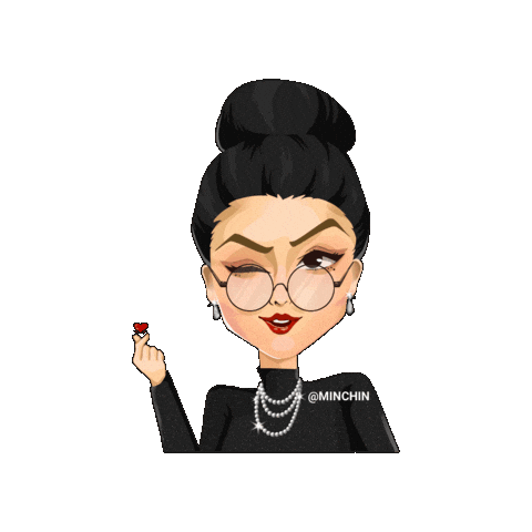 I Love You Wink Sticker