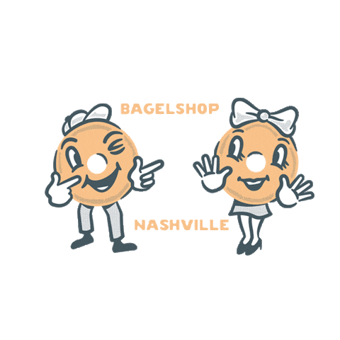 Bagelshop Sticker