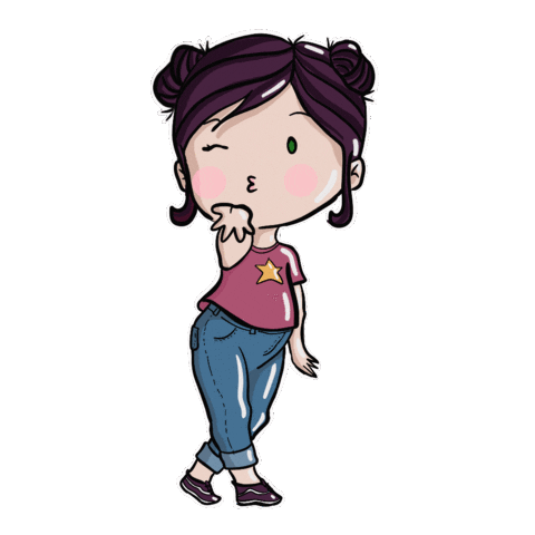 Kiss Kiss Fun Sticker