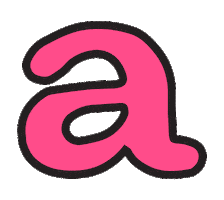 A-Z Alphabet Sticker by irlrubyph