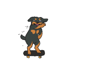 Rottweiler Hakdesign Sticker by Lifeboy Skateshop Rottweil