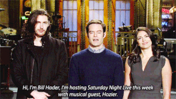 we know you know bill hader GIF by Saturday Night Live