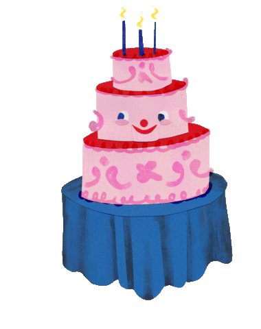 Happy Birthday cake gif image | Birthday Greeting | birthday.kim