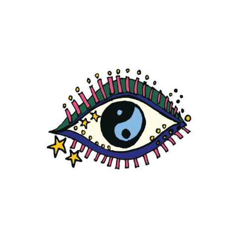 Eye Sticker by Bestival