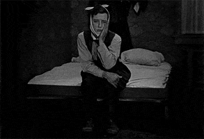 buster keaton aw poor baby GIF by Maudit