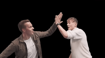 High Five Floris GIF by Popma Productions