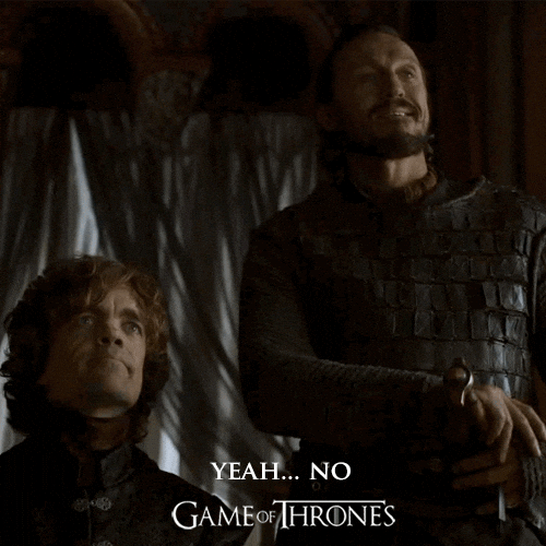 Tyrion Lannister No GIF by Game of Thrones