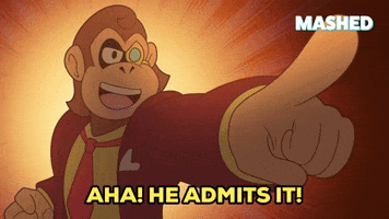 Pointing At You Donkey Kong GIF by Mashed