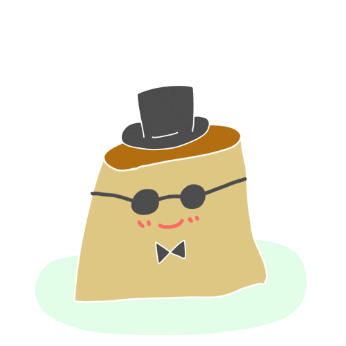 Pudding ぷりん Sticker