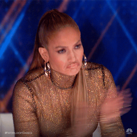 Jennifer Lopez Reactie GIF door NBC World Of Dance