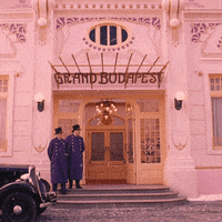 grand budapest hotel running GIF by 20th Century Fox Home Entertainment