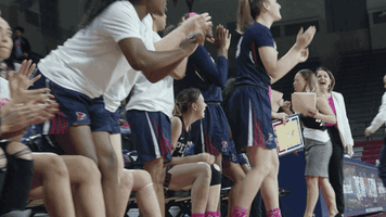 basketball clap GIF by Penn Athletics