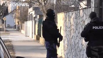 police GIF by euronews
