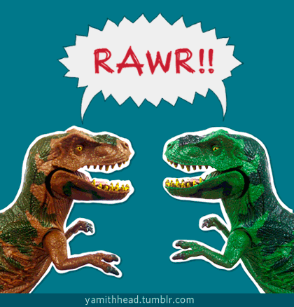 dinosaured meme gif