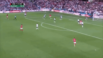 Goal | England - Costa Rica 2:0 [Danny Welbeck] GIF
