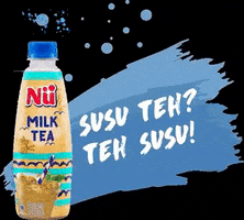 Nu Milk Tea GIF by NU GREEN TEA