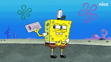 Happy Pay Day GIF by SpongeBob SquarePants
