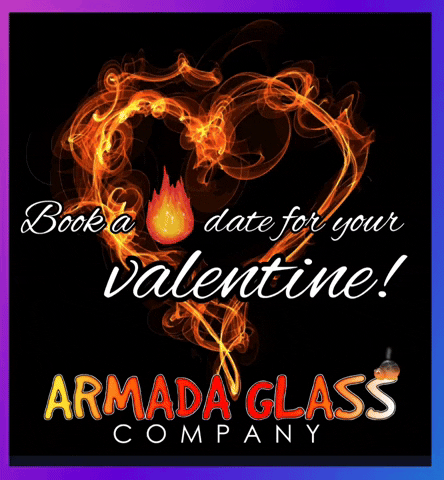 Valentine Glassblowing GIF by Armada Glass Company