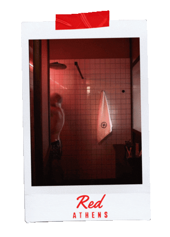 Dave Red Athens - Brown Hotels Sticker