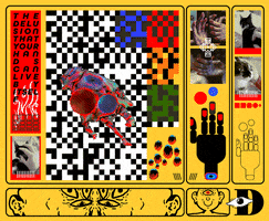 demonego glitch hands collage delusion GIF