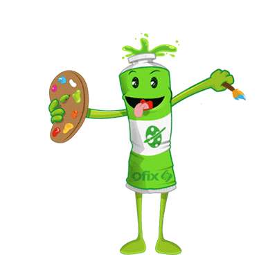 Emoji Paint Sticker by Ofix