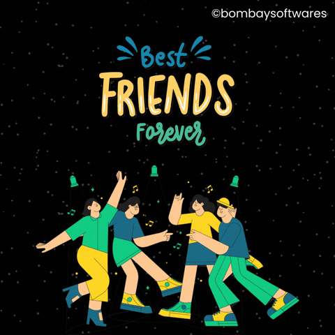 Best Friends GIF by Bombay Softwares