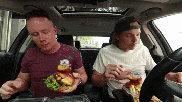 Hamburger Guinness GIF by Number Six With Cheese