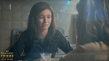 My Brilliant Friend Crying GIF by HBO