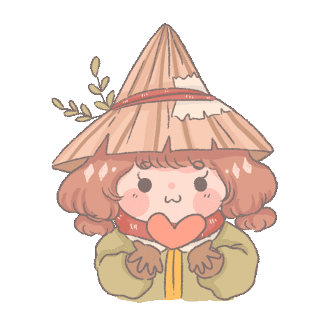 Thanks Love Sticker by Yue