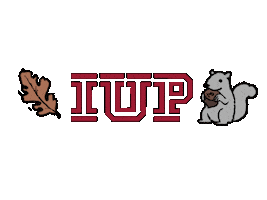 Iup Oakgrove Sticker by Indiana University of Pennsylvania