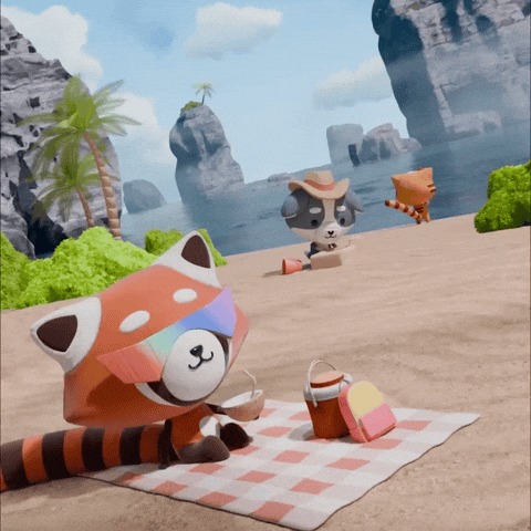 Vibing Happy Hour GIF by The Plooshies
