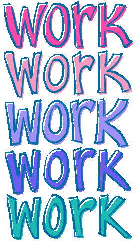 Work Working Sticker by jecamartinez