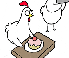 chicken eat GIF by happydog