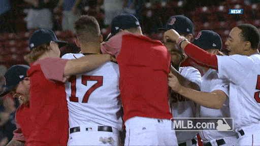 Red Sox Celebration GIF by MLB - Find & Share on GIPHY