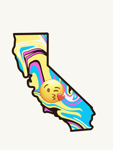 California GIF by Cali Kisses