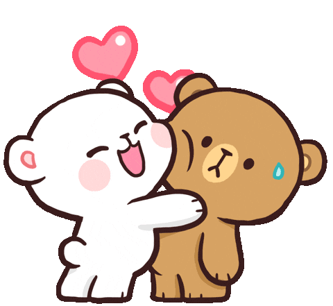 Heart Love Sticker by milkmochabear for iOS & Android | GIPHY