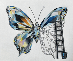 Butterfly GIF by Lina Valentina