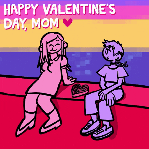 Valentines Day Mom GIF by giphystudios2021