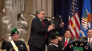 news bagpipes william barr bill barr bag pipes GIF