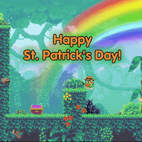 St Patricks Day Leprechaun GIF by Bitwave Games