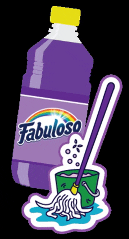 FabulosoBrand clean lavender mop scent GIF