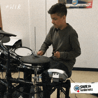 Sound Drumming GIF by SWR Kindernetz