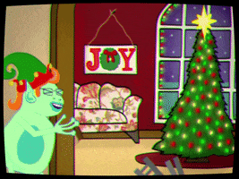Christmas Tree GIF by d00dbuffet