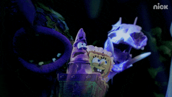 Patrick Star Monster GIF by SpongeBob SquarePants