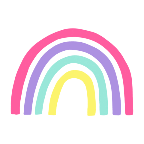 Rainbow Sticker by Linhard