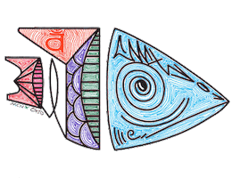 Fish Sticker